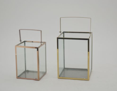 Many colors and shapes Lantern Vintage TeaLight Stand Candlestick Holder Wedding Deco glass metal candle holder