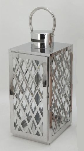 Metal Wedding Set of 3 Stainless Steel LED Candle Holder Lantern decorative Lantern For Home Decor Wedding