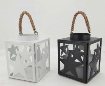 Indoor Outdoor Decorative Metal Lantern Christmas Decoration Lantern Table Lantern Candle Holder JL012481