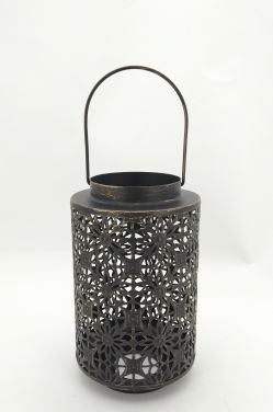 Moroccan Style Metal Lantern Candle Holder Modern Traditional Decorative Metal Candle Lantern JL012658S