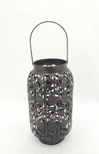 Metal Lantern Light Waterproof Outdoor Hanging Lantern Decorative for Garden Patio desk party