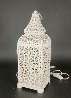 Handmade Morocco Modern Decorative Hollow Metal Outdoor Candle Lantern 148